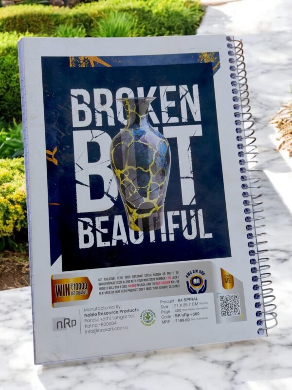 nRp Plus Spiral Notebook - 240 -600 Pages