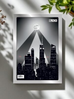 nRp Black A4 Notebooks Single Line 152 Pages