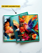 nRp VidyaVeer SE A4 Spiral Notebook | 54 GSM Premium Paper | 250 GSM Laminated Cover