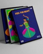 nRp A4 Notebook Single Line NEON Cover 112 Pages