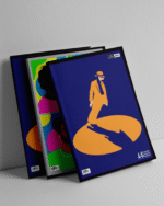 nRp A4 Notebook Single Line NEON Cover 112 Pages